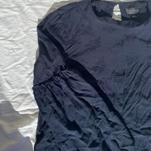 top shop navy top